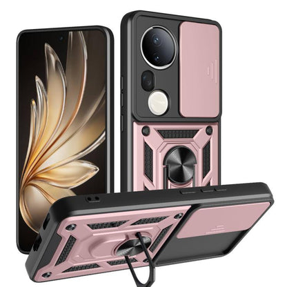 Sliding Camera Cover Design TPU+PC Phone Case, For vivo Y400 5G, For vivo V60 5G, For vivo S20 Pro / T4 Ultra 5G