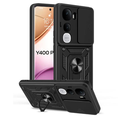 Sliding Camera Cover Design TPU+PC Phone Case, For vivo Y400 Pro 5G India, For vivo Y29s 5G / Y04 4G, For vivo Y29 4G