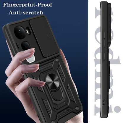 Sliding Camera Cover Design TPU+PC Phone Case, For vivo Y400 Pro 5G India, For vivo Y29s 5G / Y04 4G, For vivo Y29 4G