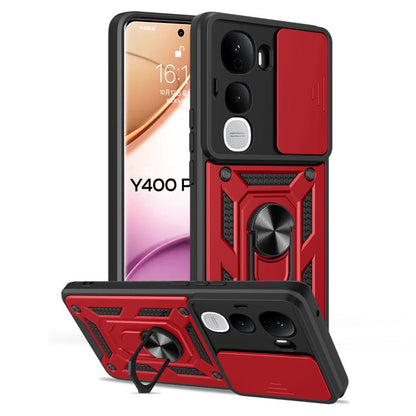 Sliding Camera Cover Design TPU+PC Phone Case, For vivo Y400 Pro 5G India, For vivo Y29s 5G / Y04 4G, For vivo Y29 4G