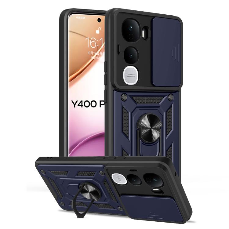 Sliding Camera Cover Design TPU+PC Phone Case, For vivo Y400 Pro 5G India, For vivo Y29s 5G / Y04 4G, For vivo Y29 4G