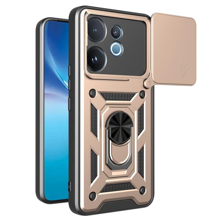 Sliding Camera Cover Design TPU+PC Phone Case, For vivo Y400 5G, For vivo V60 5G, For vivo S20 Pro / T4 Ultra 5G