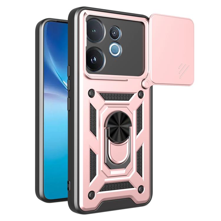 Sliding Camera Cover Design TPU+PC Phone Case, For vivo Y400 5G, For vivo V60 5G, For vivo S20 Pro / T4 Ultra 5G