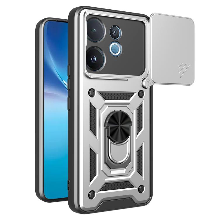 Sliding Camera Cover Design TPU+PC Phone Case, For vivo Y400 5G, For vivo V60 5G, For vivo S20 Pro / T4 Ultra 5G