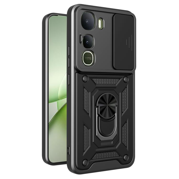 Sliding Camera Cover Design TPU+PC Phone Case, For vivo Y400 5G, For vivo V60 5G, For vivo S20 Pro / T4 Ultra 5G