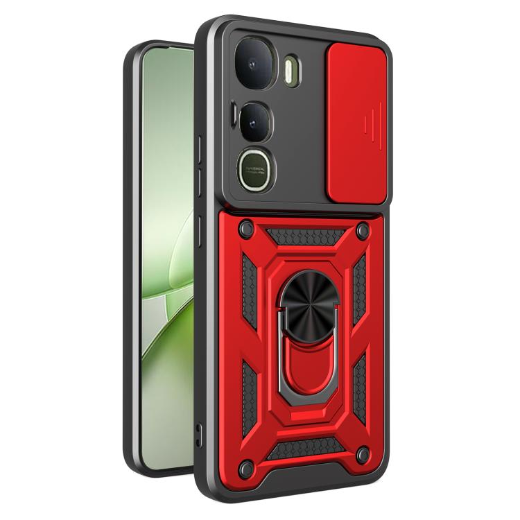 Sliding Camera Cover Design TPU+PC Phone Case, For vivo Y400 5G, For vivo V60 5G, For vivo S20 Pro / T4 Ultra 5G
