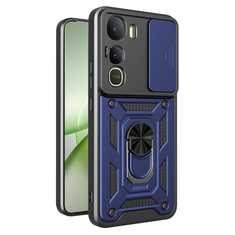 Sliding Camera Cover Design TPU+PC Phone Case, For vivo Y400 5G, For vivo V60 5G, For vivo S20 Pro / T4 Ultra 5G