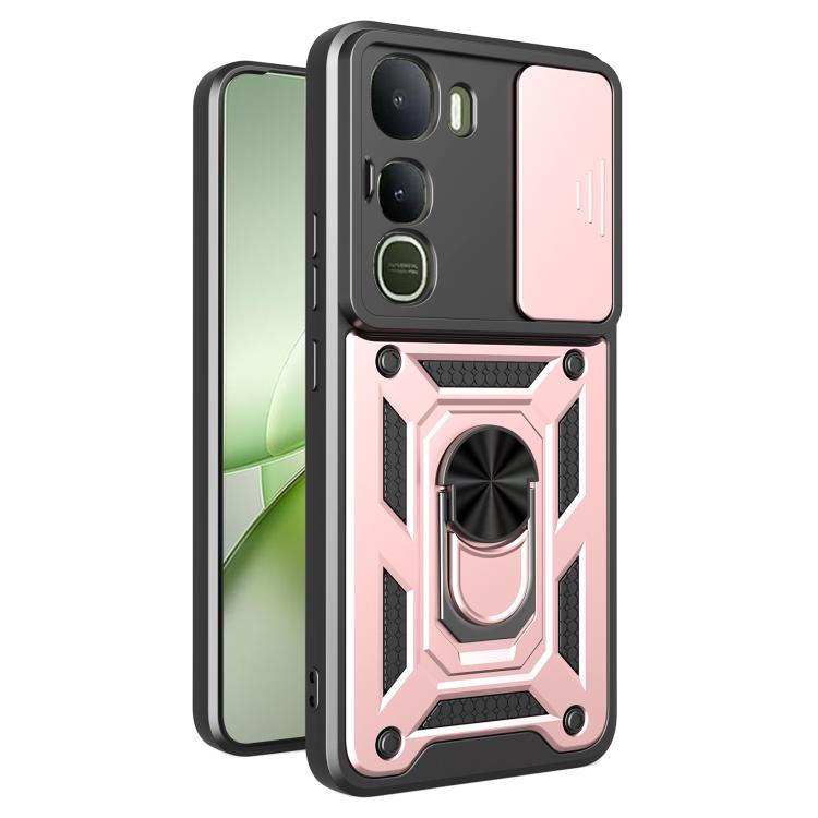 Sliding Camera Cover Design TPU+PC Phone Case, For vivo Y400 5G, For vivo V60 5G, For vivo S20 Pro / T4 Ultra 5G