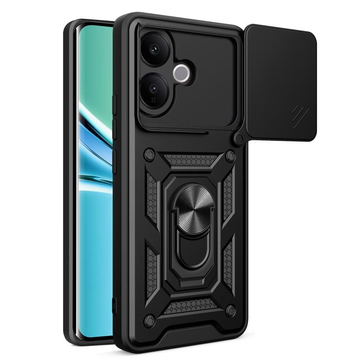 Sliding Camera Cover Design TPU+PC Phone Case, For vivo X300, For vivo V60 Lite 4G / 5G, For vivo Y31 5G Global