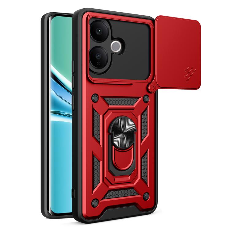 Sliding Camera Cover Design TPU+PC Phone Case, For vivo X300, For vivo V60 Lite 4G / 5G, For vivo Y31 5G Global