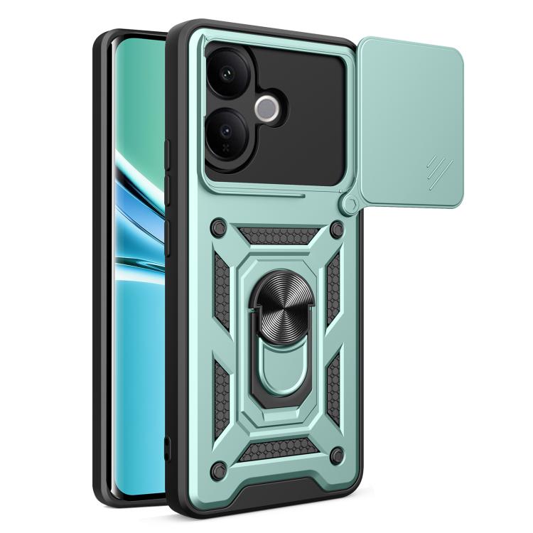 Sliding Camera Cover Design TPU+PC Phone Case, For vivo X300, For vivo V60 Lite 4G / 5G, For vivo Y31 5G Global