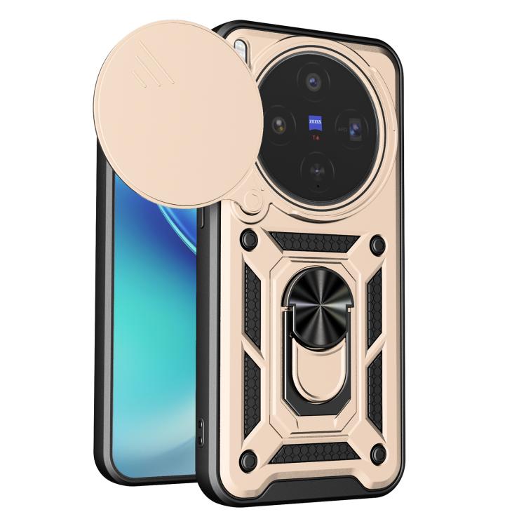 Sliding Camera Cover Design TPU+PC Phone Case, For vivo X300, For vivo V60 Lite 4G / 5G, For vivo Y31 5G Global