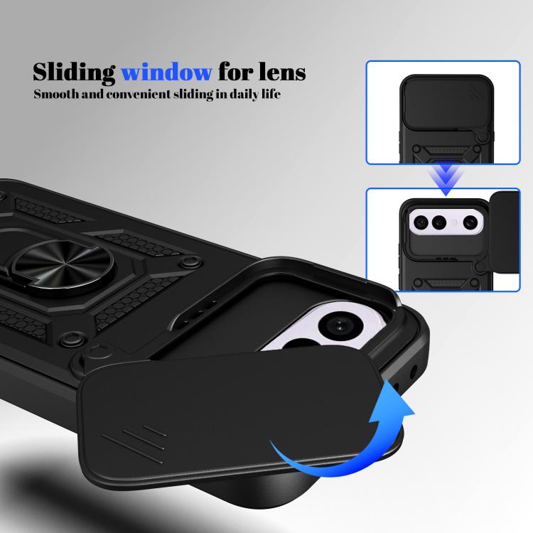 Sliding Camera Cover Design TPU+PC Phone Case, For vivo X300 FE 5G Russia / Zeiss, For vivo V70 5G, For vivo X300 Pro
