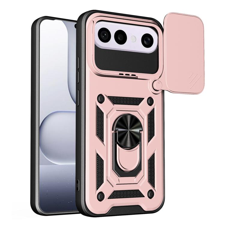 Sliding Camera Cover Design TPU+PC Phone Case, For vivo X300 FE 5G Russia / Zeiss, For vivo V70 5G, For vivo X300 Pro