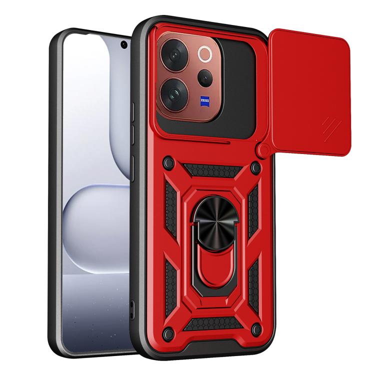 Sliding Camera Cover Design TPU+PC Phone Case, For vivo X300 FE 5G Russia / Zeiss, For vivo V70 5G, For vivo X300 Pro