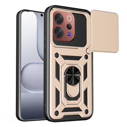 Sliding Camera Cover Design TPU+PC Phone Case, For vivo X300 FE 5G Russia / Zeiss, For vivo V70 5G, For vivo X300 Pro