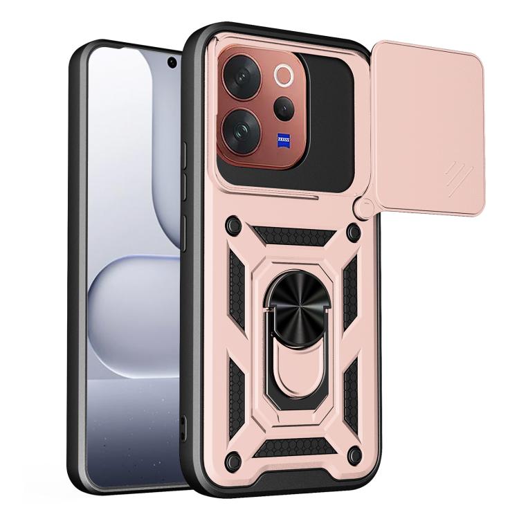 Sliding Camera Cover Design TPU+PC Phone Case, For vivo X300 FE 5G Russia / Zeiss, For vivo V70 5G, For vivo X300 Pro