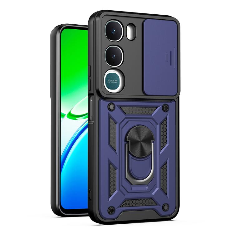 Sliding Camera Cover Design TPU+PC Phone Case, For vivo X300, For vivo V60 Lite 4G / 5G, For vivo Y31 5G Global