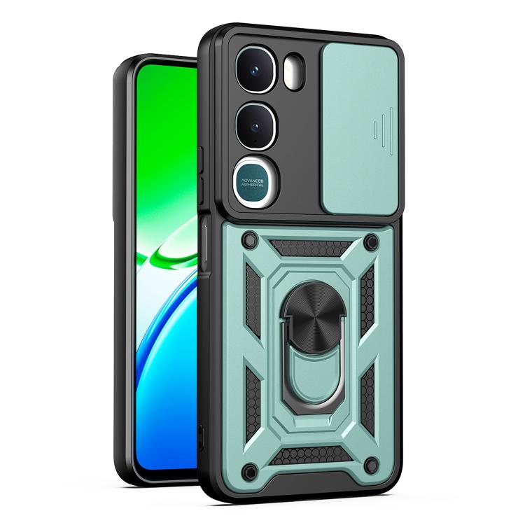 Sliding Camera Cover Design TPU+PC Phone Case, For vivo X300, For vivo V60 Lite 4G / 5G, For vivo Y31 5G Global