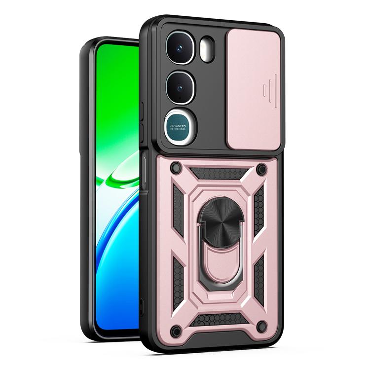 Sliding Camera Cover Design TPU+PC Phone Case, For vivo X300, For vivo V60 Lite 4G / 5G, For vivo Y31 5G Global