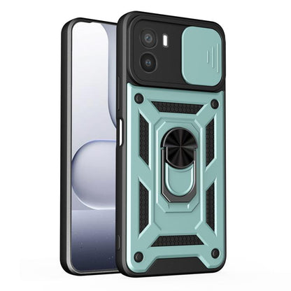 Sliding Camera Cover Design TPU+PC Phone Case, For vivo T1 Pro, For vivo Y15s