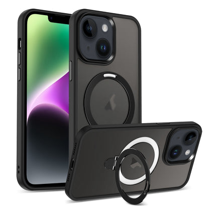 Skin-feel MagSafe Holder PC Hybrid TPU Phone Case, For iPhone 14 Plus, For iPhone 14, For iPhone 14 Pro Apple Accessories engski4430 iPhone 14 Plus - APEXEL INDIA - Mobile Lens - Mobile Camera Lens - Cellphone Accessories - Phone Lens - Smartphone Lens