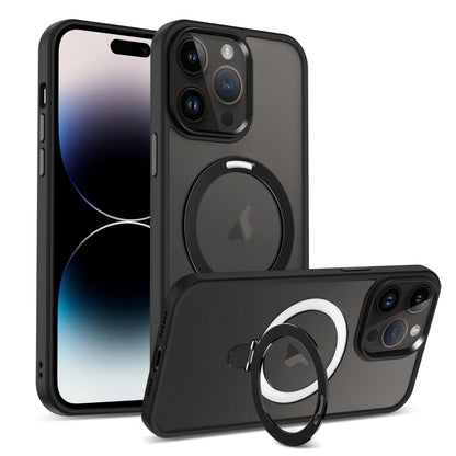 Skin-feel MagSafe Holder PC Hybrid TPU Phone Case, For iPhone 14 Plus, For iPhone 14, For iPhone 14 Pro Apple Accessories engski4430 iPhone 14 Plus - APEXEL INDIA - Mobile Lens - Mobile Camera Lens - Cellphone Accessories - Phone Lens - Smartphone Lens