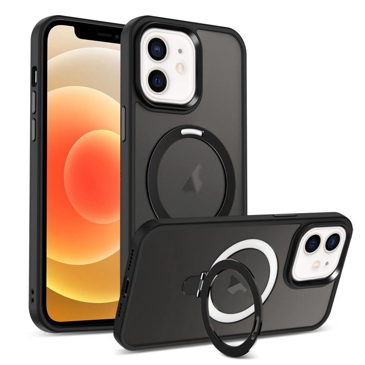 Skin-feel MagSafe Holder PC Hybrid TPU Phone Case, For iPhone 13, For iPhone 12, For iPhone 12 Pro Max Apple Accessories engski4411 More iPhone Cases - APEXEL INDIA - Mobile Lens - Mobile Camera Lens - Cellphone Accessories - Phone Lens - Smartphone Lens