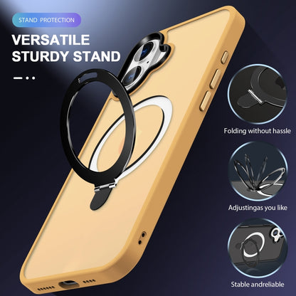 Skin-feel MagSafe Holder PC Hybrid TPU Phone Case, For iPhone 16 Plus, For iPhone 16, For iPhone 15 Pro Max Apple Accessories engski4428 iPhone 16 Plus - APEXEL INDIA - Mobile Lens - Mobile Camera Lens - Cellphone Accessories - Phone Lens - Smartphone Lens