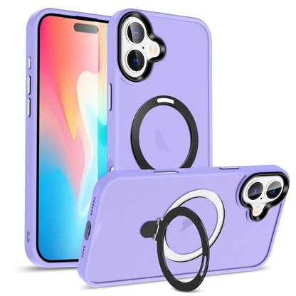 Skin-feel MagSafe Holder PC Hybrid TPU Phone Case, For iPhone 16 Plus, For iPhone 16, For iPhone 15 Pro Max Apple Accessories engski4428 iPhone 16 Plus - APEXEL INDIA - Mobile Lens - Mobile Camera Lens - Cellphone Accessories - Phone Lens - Smartphone Lens