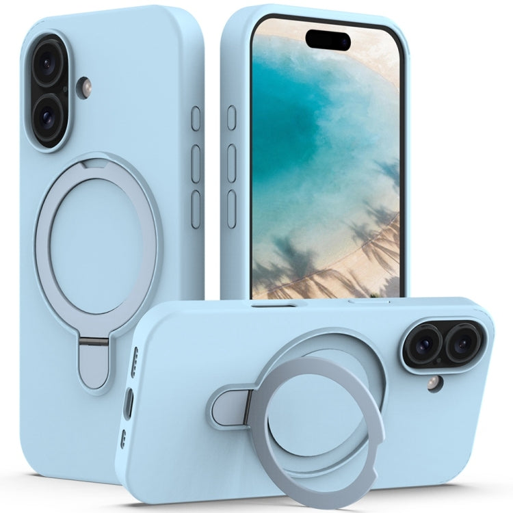 Liquid Silicone MagSafe Magnetic Phone Case with Ring Holder, For iPhone 16 Plus, For iPhone 16 Apple Accessories engliq4414 iPhone 16 Plus - APEXEL INDIA - Mobile Lens - Mobile Camera Lens - Cellphone Accessories - Phone Lens - Smartphone Lens