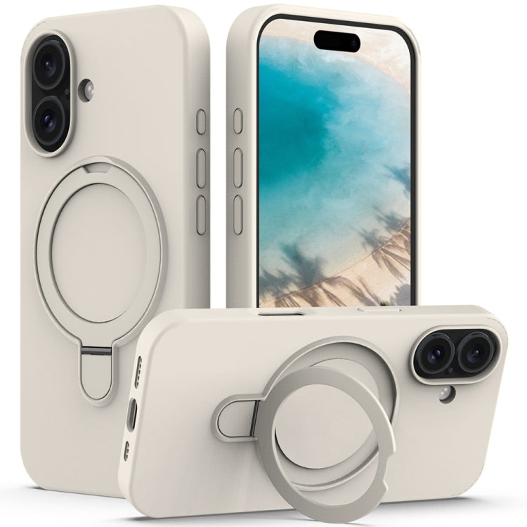 Liquid Silicone MagSafe Magnetic Phone Case with Ring Holder, For iPhone 16 Plus, For iPhone 16 Apple Accessories engliq4414 iPhone 16 Plus - APEXEL INDIA - Mobile Lens - Mobile Camera Lens - Cellphone Accessories - Phone Lens - Smartphone Lens