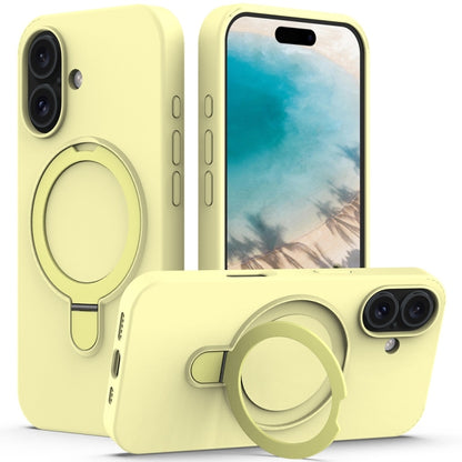 Liquid Silicone MagSafe Magnetic Phone Case with Ring Holder, For iPhone 16 Plus, For iPhone 16 Apple Accessories engliq4414 iPhone 16 Plus - APEXEL INDIA - Mobile Lens - Mobile Camera Lens - Cellphone Accessories - Phone Lens - Smartphone Lens