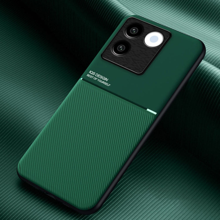 Classic Tilt Strip Grain Magnetic PC Hybrid TPU Phone Case, For vivo V29e Global, For vivo Y35+, For vivo S17, For vivo S17e, For vivo iQOO Neo8, For vivo Y78