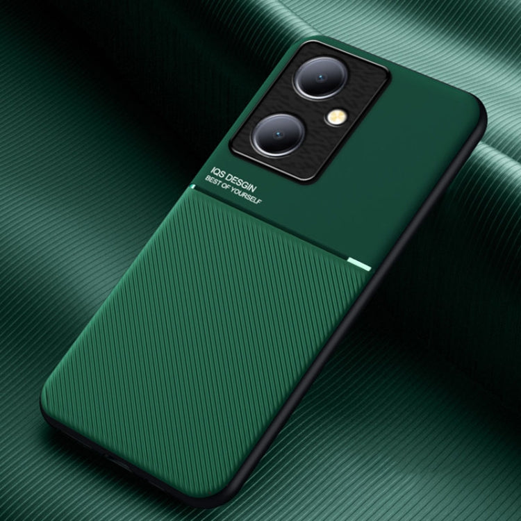 Classic Tilt Strip Grain Magnetic PC Hybrid TPU Phone Case, For vivo Y78, For vivo Y78+, For vivo Y35 4G OnePlus &amp; OPPO Accessories - APEXEL INDIA - Mobile Lens - Mobile Camera Lens - Cellphone Accessories - Phone Lens - Smartphone Lens