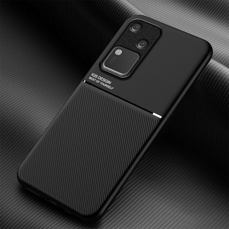Classic Tilt Strip Grain Magnetic PC Hybrid TPU Phone Case, For vivo S18 Pro, For vivo S18, For vivo X100 Pro, For vivo X100, For vivo iQOO 12, For vivo V29e