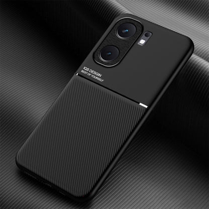 Classic Tilt Strip Grain Magnetic PC Hybrid TPU Phone Case, For vivo X100s, For vivo X100 Ultra, For vivo iQOO Z9x, For vivo iQOO Z9, For vivo Y100 5G IDN, For vivo iQOO Neo9 OnePlus &amp; OPPO Accessories - APEXEL INDIA - Mobile Lens - Mobile Camera Lens - Cellphone Accessories - Phone Lens - Smartphone Lens