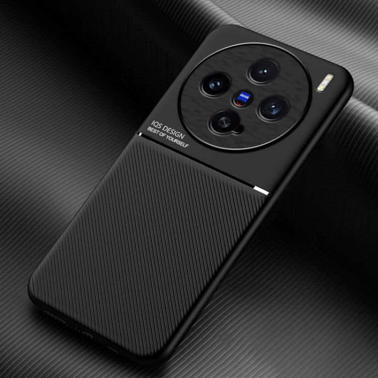 Classic Tilt Strip Grain Magnetic PC Hybrid TPU Phone Case, For vivo S20 Pro, For vivo X200, For vivo X200 Pro mini, For vivo X200 Pro, For vivo Y300 Pro, For vivo V40 Lite