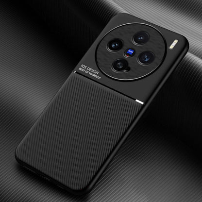 Classic Tilt Strip Grain Magnetic PC Hybrid TPU Phone Case, For vivo S20 Pro, For vivo X200, For vivo X200 Pro mini, For vivo X200 Pro, For vivo Y300 Pro, For vivo V40 Lite
