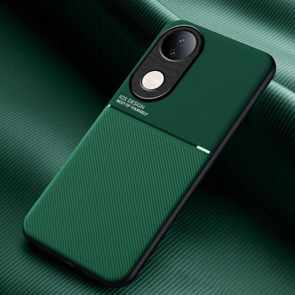 Classic Tilt Strip Grain Magnetic PC Hybrid TPU Phone Case, For vivo S20, For vivo S20 Pro, For vivo X200, For vivo X200 Pro mini, For vivo X200 Pro, For vivo Y300 Pro OPPO &amp; vivo Accessories - APEXEL INDIA - Mobile Lens - Mobile Camera Lens - Cellphone Accessories - Phone Lens - Smartphone Lens