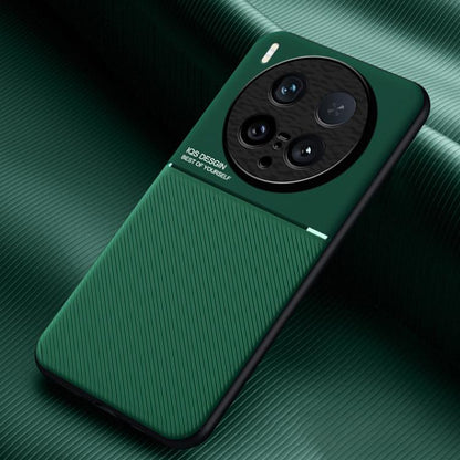 Classic Tilt Strip Grain Magnetic PC Hybrid TPU Phone Case, For vivo X200s, For vivo X200 Ultra, For vivo S20, For vivo S20 Pro, For vivo X200, For vivo X200 Pro mini OnePlus &amp; OPPO Accessories - APEXEL INDIA - Mobile Lens - Mobile Camera Lens - Cellphone Accessories - Phone Lens - Smartphone Lens