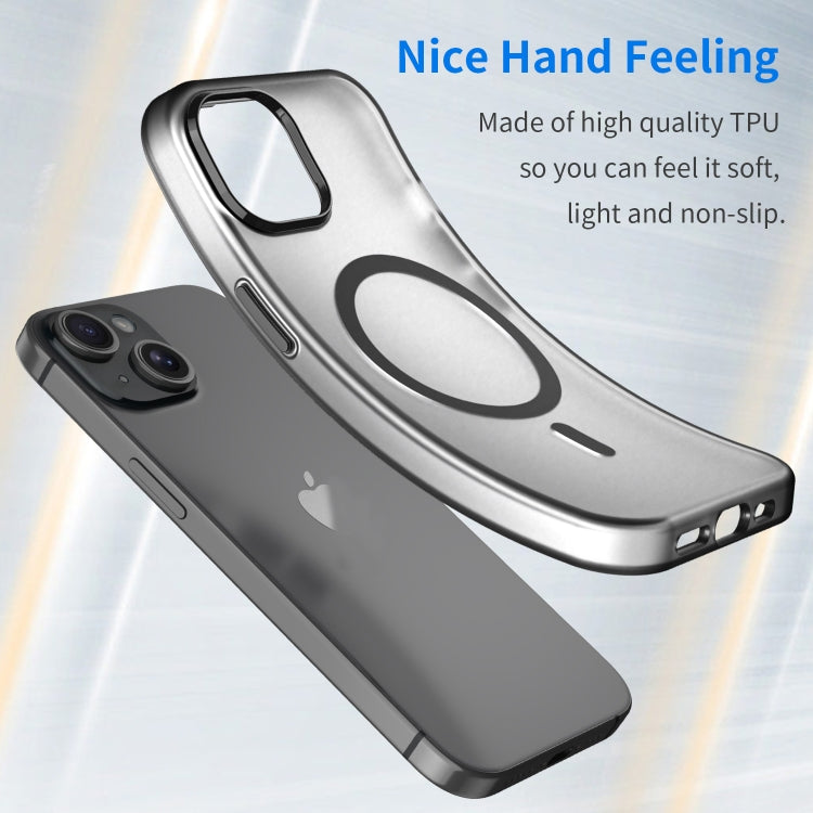 MagSafe Frosted Translucent TPU + PC Full Coverage Phone Case, For iPhone 15, For iPhone 14 Plus Apple Accessories engmag4432 iPhone 15 - APEXEL INDIA - Mobile Lens - Mobile Camera Lens - Cellphone Accessories - Phone Lens - Smartphone Lens