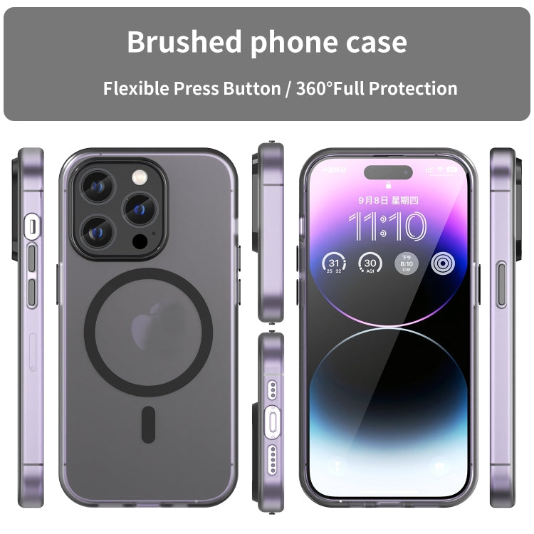 MagSafe Frosted Translucent TPU + PC Full Coverage Phone Case, For iPhone 16 Pro Max, For iPhone 16 Pro Apple Accessories engmag4431 iPhone 16 Pro Max - APEXEL INDIA - Mobile Lens - Mobile Camera Lens - Cellphone Accessories - Phone Lens - Smartphone Lens