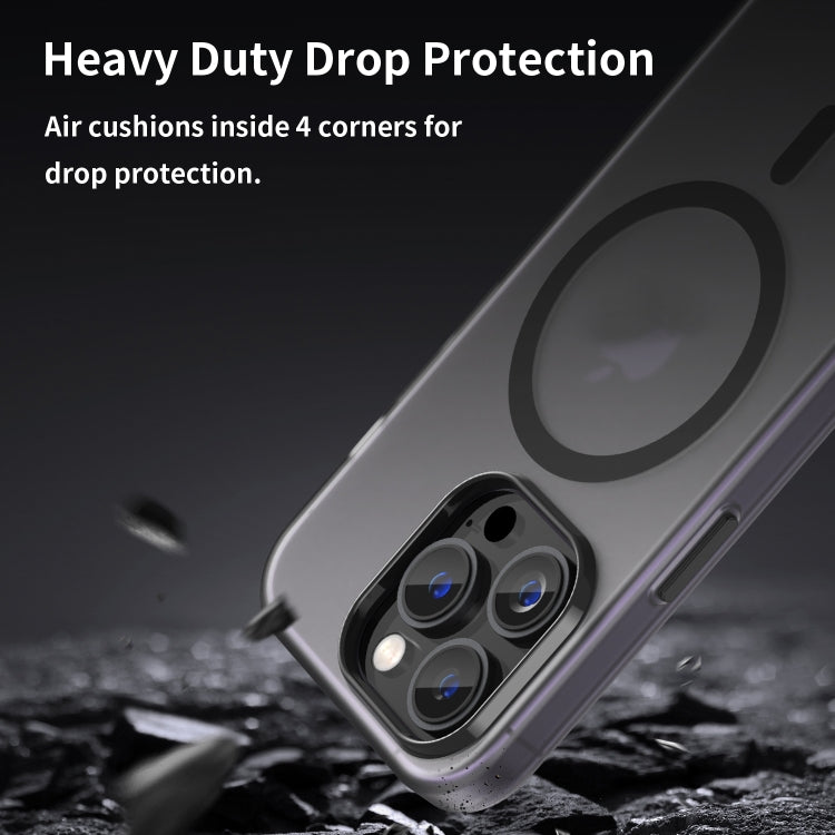 MagSafe Frosted Translucent TPU + PC Full Coverage Phone Case, For iPhone 16 Pro Max, For iPhone 16 Pro Apple Accessories engmag4431 iPhone 16 Pro Max - APEXEL INDIA - Mobile Lens - Mobile Camera Lens - Cellphone Accessories - Phone Lens - Smartphone Lens