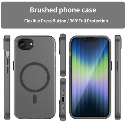 MagSafe Frosted Translucent TPU + PC Full Coverage Phone Case, iPhone 16e, For iPhone 15 Pro Max Apple Accessories engmag4431 iPhone 16e - APEXEL INDIA - Mobile Lens - Mobile Camera Lens - Cellphone Accessories - Phone Lens - Smartphone Lens