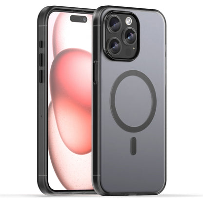 MagSafe Frosted Translucent TPU + PC Full Coverage Phone Case, iPhone 16e, For iPhone 15 Pro Max Apple Accessories engmag4431 iPhone 16e - APEXEL INDIA - Mobile Lens - Mobile Camera Lens - Cellphone Accessories - Phone Lens - Smartphone Lens
