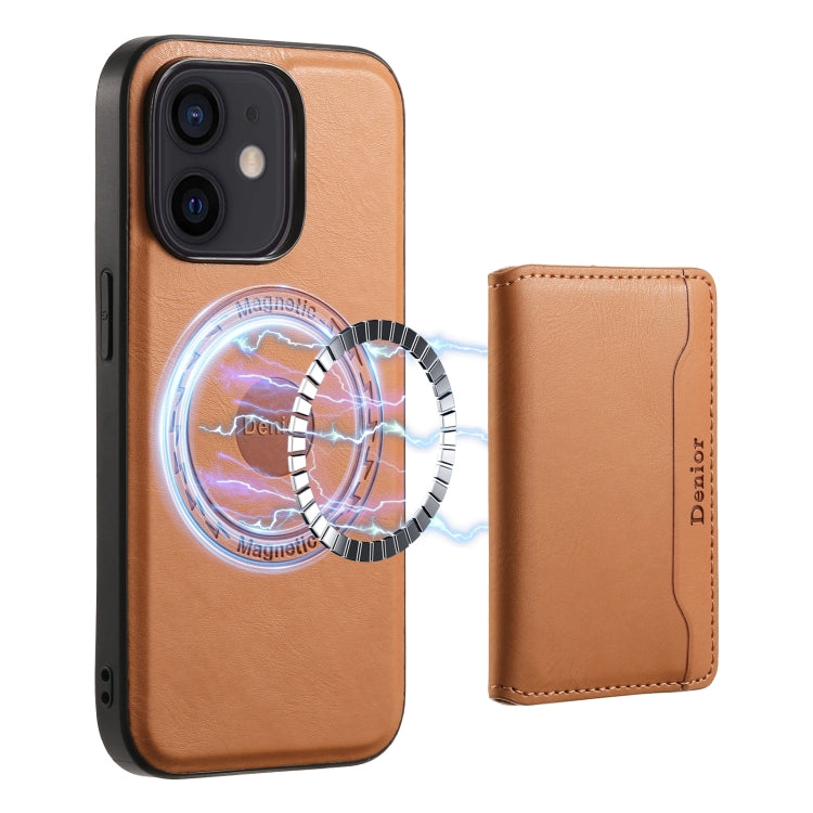 Denior Cowhide Texture Leather MagSafe Detachable Wallet Phone Case, For iPhone SE 2022/2020/8/7, For iPhone 13 Pro Max, For iPhone 13 Pro, For iPhone 13, For iPhone 12, For iPhone 12 Pro Max Apple Accessories engden4447 More iPhone Cases - Denior - Mobile Lens - Mobile Camera Lens - Cellphone Accessories - Phone Lens - Smartphone Lens