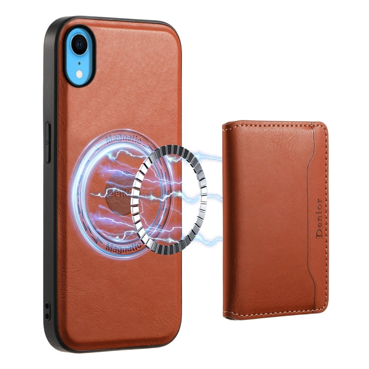 Denior Cowhide Texture Leather MagSafe Detachable Wallet Phone Case, For iPhone 12 Pro, For iPhone 11 Pro Max, For iPhone 11, For iPhone 11 Pro, For iPhone X / XS, For iPhone XR Apple Accessories engden4470 More iPhone Cases - Denior - Mobile Lens - Mobile Camera Lens - Cellphone Accessories - Phone Lens - Smartphone Lens