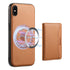 Denior Cowhide Texture Leather MagSafe Detachable Wallet Phone Case, For iPhone XS Max, For iPhone 8 Plus/7 Plus Apple Accessories engden4448 More iPhone Cases - Denior - Mobile Lens - Mobile Camera Lens - Cellphone Accessories - Phone Lens - Smartphone Lens
