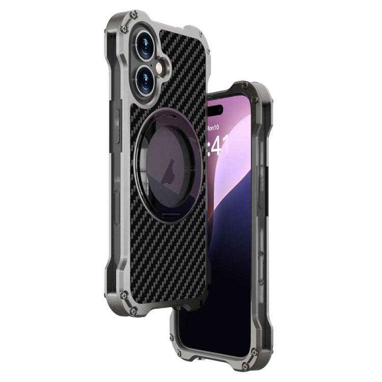 R-JUST RJ51-1 Hollow Rotating Holder MagSafe Magnetic Metal Phone Case, For iPhone 16 Pro Max, For iPhone 16 Pro, For iPhone 16 Plus, For iPhone 16, For iPhone 15 Pro Max, For iPhone 15 Pro, For iPhone 15, For iPhone 14, For iPhone 14 Pro��������������... Apple Accessories engr-j4483 iPhone 16 Pro Max - R-JUST - Mobile Lens - Mobile Camera Lens - Cellphone Accessories - Phone Lens - Smartphone Lens